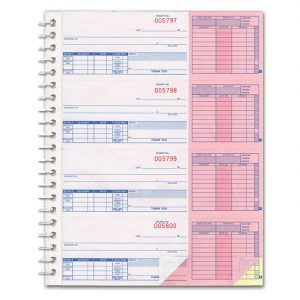 Cash Receipt Books